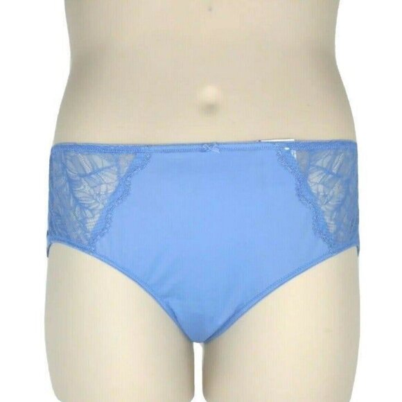 BOGO INC International Concepts Lace Inset Hipster Panties Yacht Blue 3X NEW Lot - Picture 4 of 10